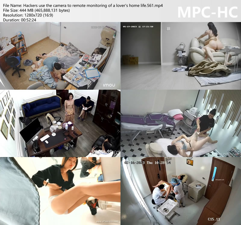 Hackers use the camera to remote monitoring of a lover's home life.561